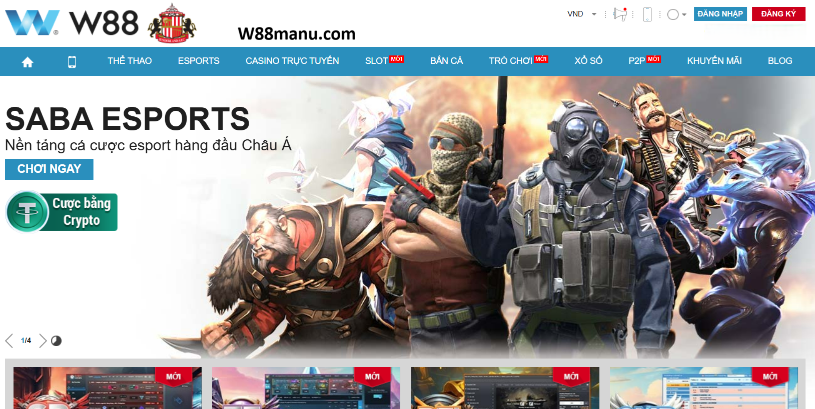 Điểm nổi bật tại W88